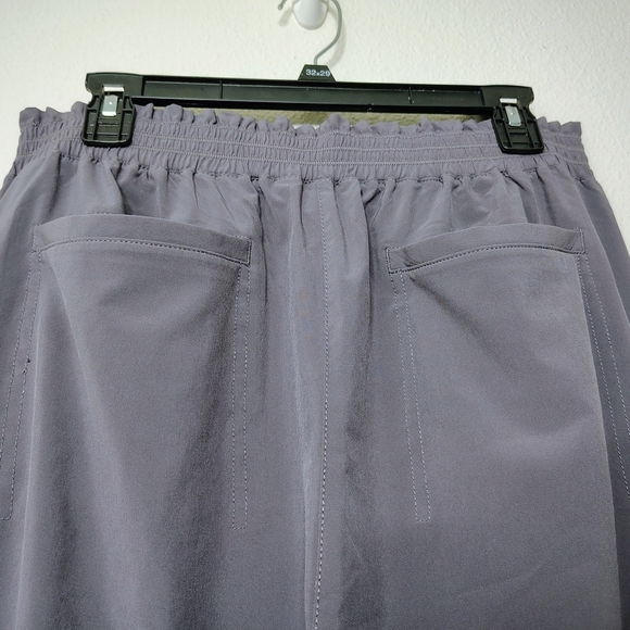 Athleta Dusk Violet Savannah Jogger Pants Sz 12 Elastic Waist 4 Pockets - Picture 8 of 13